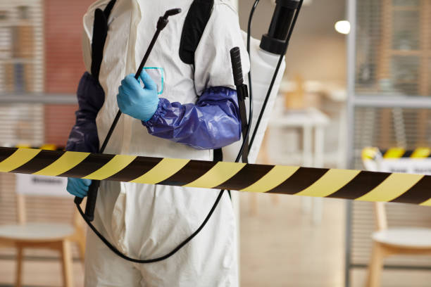 Professional Biohazard technician working in Haworth, NJ
